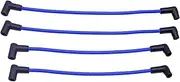 Marine Silicone Spark Plug Wire Set 18-8839 9-28092 Compatible with Johnson Evinrude 90 115 HP Outboard 4 Pcs