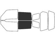 Rvinyl Window Tint Kit Fits Suzuki Sidekick 1996-1998 (2 Door)