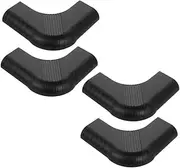 KITANDOVE 4Pcs Billiard Table Corner Protectors Durable Nylon Edge Guards for Pool Table Protection Easy Installation Portable Furniture Corner Bumpers