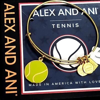 Alex And Ani Tennis Charm Bracelet