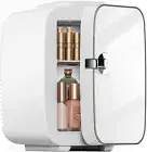Sweetcrispy Mini Fridge Portable Small Refrigerator 4L/6 Can Cooler & Warmer ...