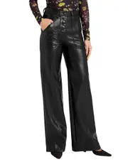 Cinq Sept Vegan Leather Long Benji Pant