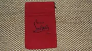 BRAND NEW CHRISTIAN LOUBOUTIN RED DUST BAG Storage Bag W/ a Draw String