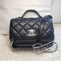 在飛比找蝦皮購物優惠-閒置二手 CHANEL mini flap bag 郵差包 