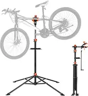 VEVOR Bike Repair Stand, 36.3 kg Heavy-Duty Steel Bicycle Repair Stand, Adjustable Height Bike Maintenance Workstand with Magnetic Tool Tray Telescopic Arm, Foldable Bike Work Stand for Home, Shops