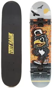 Tony Hawk 31" Skateboard - Signature Series Skateboard w/Pro Trucks, Full Grip.