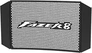 Compatible with FZ1S FZ1N 2006 2007 2008 2009 2010 2011 2012 2013 2014 2015 FZ 1 S N Motorcycle Radiator Grille Guard Protector Cover (Size : B Black)