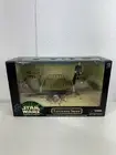 Star Wars Power of The Force Tatooine Skiff with Jedi Knight Luke Skywalker. New