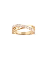 Silver 0.25 ct. tw. Lab-Grown Diamond Ring