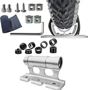 Rear Frame Mount Hardware Bikes | Road Bike Rear Frame Mount Accessories | Multipurpose Luggage Cargo Rack Parts Attachment for Cycling Enthusiasts Beginners