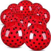 Leyndo Hollowfly 12 Pack Themed Beach Ball 7.87" Bulk for Summer Pool and Beach Game Gifts and Birthday Party Supplies and End of The Year Class Party Decorations Favor