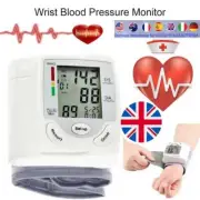 Portable Automatic Digital LCD Display Wrist Blood Pressure Monitor Device Heart