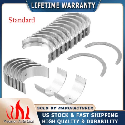 Main & Con Rod Bearing Shell STD Set For VW GTI EOS AUDI Q3 A4 TT 1.8 2.0T New (for: Audi)