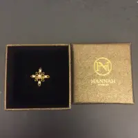 在飛比找蝦皮購物優惠-Hannah Huang Jewelry 珍珠水鑽戒指