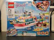 LEGO 41381 Rescue Mission Boat LEGO Friends Building Kit 908pcs Retired Set