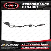 Redback 2 1/2" Complete System 1 Outlet Rear for Holden Commodore Calais VS Auto
