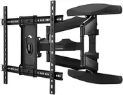 ALSTON TV Wall Mount Bracket Telescopic Swivel and Tilt TV Monitor Wall Mount Bracket Full Motion Long Arm Bracket, Load up to 85kg, Max 48.5cm Extension for Most 32-80 inch Flat TVs