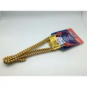 Grunt OCTOPUS STRAPS 75cm, 2Pcs, Steel Hooks YELLOW AND BLACK*Australian Brand