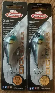 2 Packs Berkley Digger 6.5 Blue Back