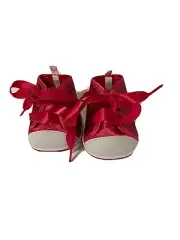 NEW Build a Bear pink sparkly high top shoes BAB