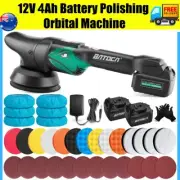 BATOCA Cordless Car Polisher Buffer Dual Action Polishing Machine 2000-4500OPM