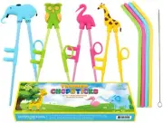 Training Chopsticks for Kids or Adult Beginners Including 4 Pairs Learning