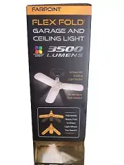 Flex Flold Garage and Celing Light