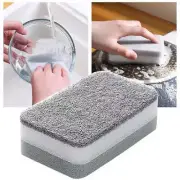 10Pcs Home Double Sided Sponge Scouring Pad Cleaning Sponges Household Clea.AU
