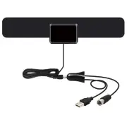 Amplified HDTV Antenna,50 Miles Range Indoor Digtial TV Antenna with Detachable
