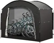 Bike Storage Tent | Oxford Cloth Organizer Shed for Bike - Large-Capacity Storage Supplies for Motorcycle Garden Tools Camping Gear Pool Equipment