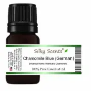 Chamomile Blue (German) Essential Oil (Matricaria Recutita) 100% Pure Therapeuti