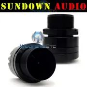 (2) SUNDOWN AUDIO GT-R1 4-OHM 100W RMS ALUMINUM FRAME BULLET HORN SUPER TWEETERS