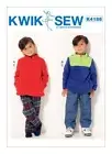 Kwik Sew Sewing Pattern 4186 Boys 4-10 Jackets and Elastic Waist Pants