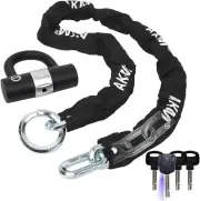 Security Bike Chain Lock 12mm Heavy Duty Bicycle Lock Bike Disc Lock with 16mm U