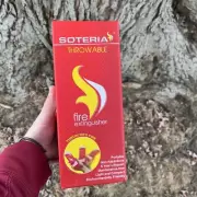 Soteria Throwable Fire Extinguisher Portable Non-Hazardous
