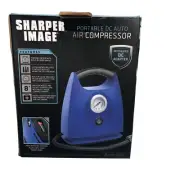 Sharper Image Compressor DC Auto Air Built In Carry Handle Portable Open Box