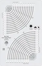 Creative Grids Circle Savvy Quilt Ruler (CGRSAV1)
