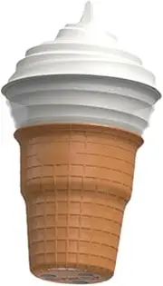 Generic Ice Cream Maker Easy to Use DIY Soft Serve Ice Cream Appliance Ice Machine