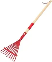 Detachable Small Garden Rake with Handle Versatile Gardening Tool for Easy Assembly Disassembly for Lawn Maintenance Lightweight and Comfortable Design for Outdoor