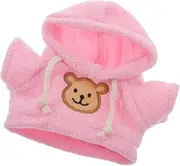 KICHOUSE Doll Clothing Set Soft Plush Bear T-shirt Replaceable Stuffed Animal Outfit 20cm