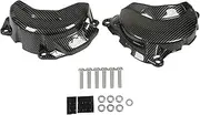 Engine Stator Guard Motorcycle Engine Cylinder Head Guard Carbon Fiber Style Protector Cap for F900XR F900R F850GS F750GS