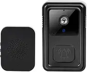 Wireless Video Door Phone with Doorbell and Security Doorbell, Ligent Video Intercom, Wireless Two-Way Video Intercom, HD Camera, Security Alerts