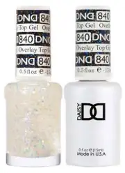 DND Duo Matching Overlay Glitter Top Gel #840