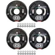 2-Pack Dexter 10" x 2-1/4" Trailer Electric Brakes 3,500 lbs. Axle (2 RH+ 2 LH)