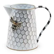 MacKENZIE CHILDS HONEYCOMB TIN WATERING CAN BNIB
