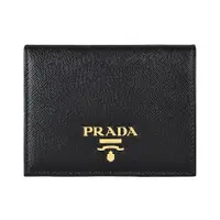 在飛比找蝦皮商城優惠-PRADA SAFFIANO METAL金字LOGO防刮牛皮