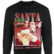 SANTA CLAUS Homage Sweatshirt CrewneckHoodie sweatshirt