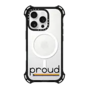 iPhone 16 Pro Bounce Case MagSafe Compatible LGBTQ & Proud by cpikoart