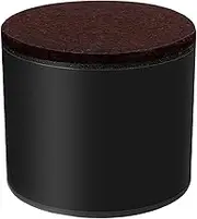 KaysaLY 4Pcs Furniture Bed Risers, 52Mm Chair Raiser Furniture Risers Lift Sofa Table Storage Wood Color, Footboard Booster Bed Lift Furniture Booster,Black