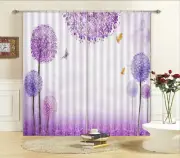 Nice Dandelion template 3D Curtain Blockout Photo Printing Curtains Drape Fabric